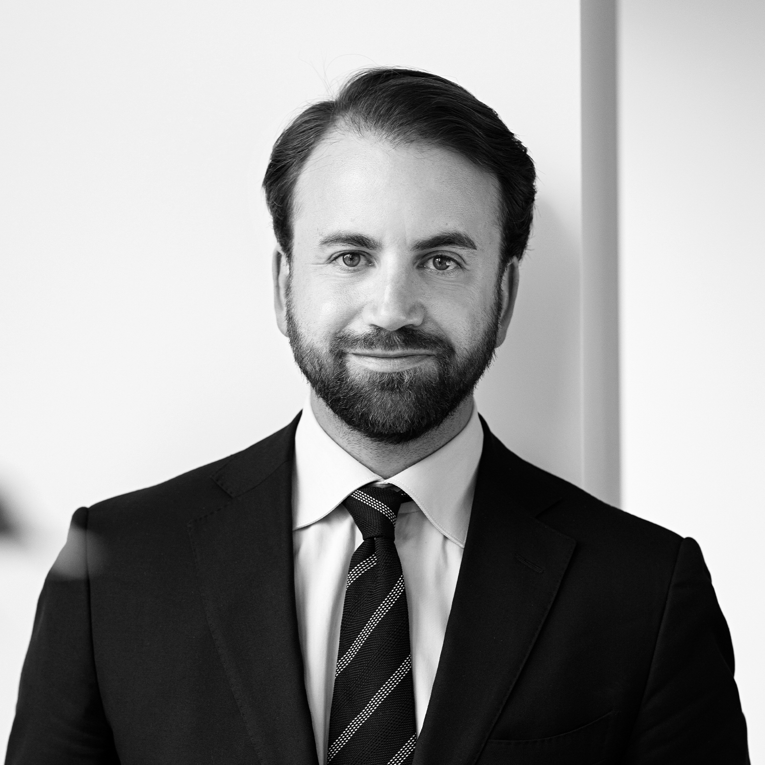 Black and white formal headshot of Martin Fleischer.