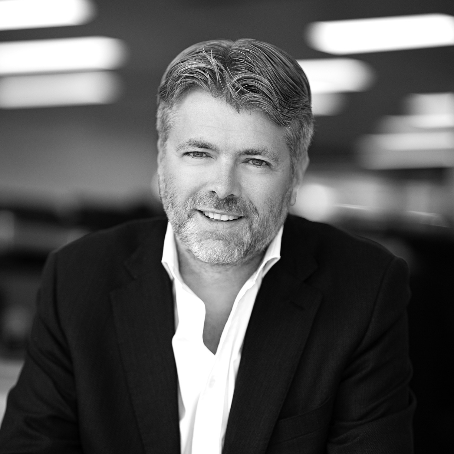 Black and white formal headshot of Remco Haaxman.