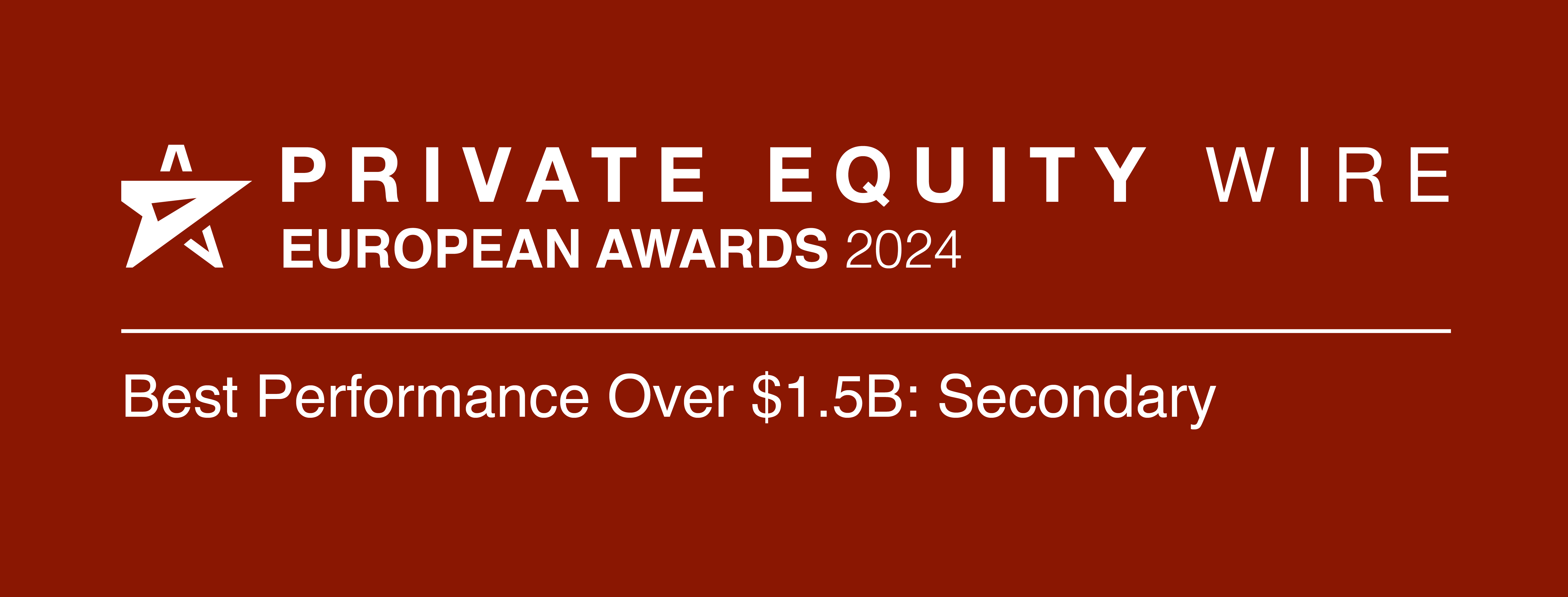 Private Equity Wire European Awards 2024 banner