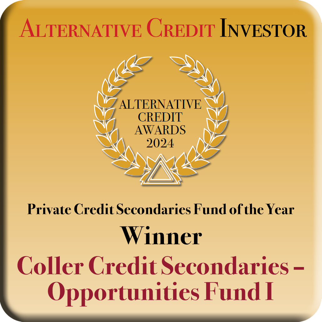 Alternative Credit Awards 2024 Best Credit Secondaries Fund of the Year logo